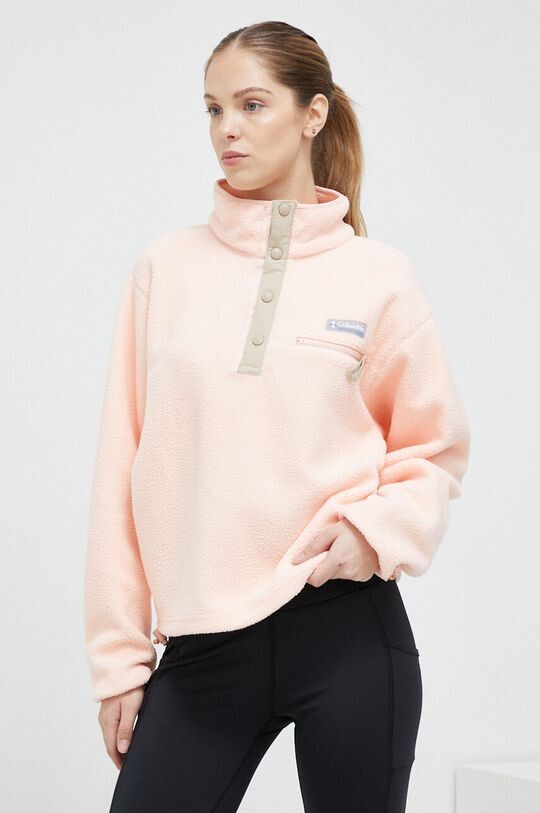 

Спортивная толстовка W Helvetia Cropped 1/2 S Columbia, оранжевый