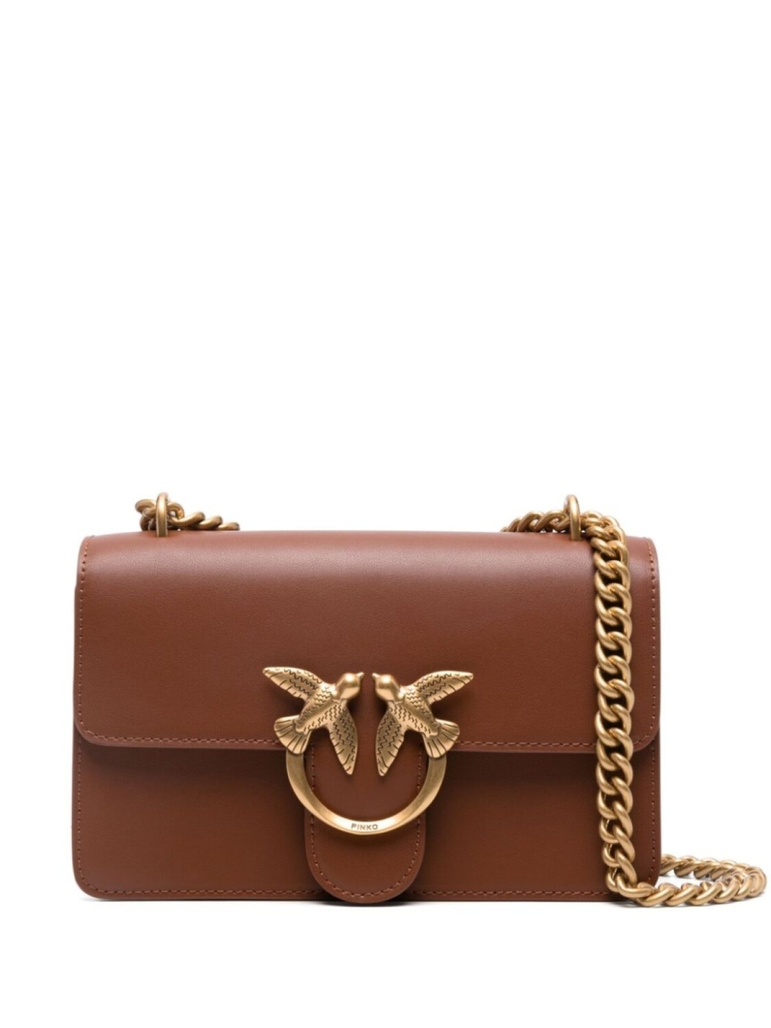 

PINKO мини-сумка Love Bag One Simply через плечо, коричневый