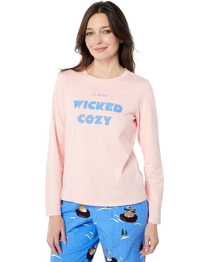 

Пижамный комплект L.L.Bean Camp Pajama Set, цвет Blush