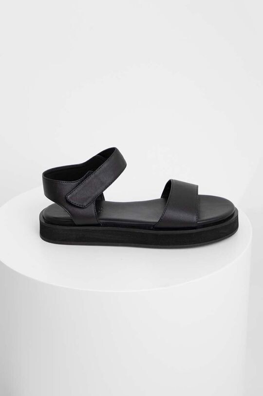 

Кожаные сандалии Answear Lab, черный