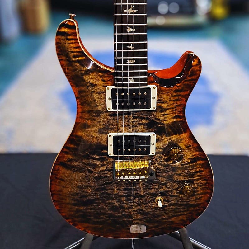 Электрогитара PRS Wood Library Custom 24 Burnt Maple Leaf 0380486