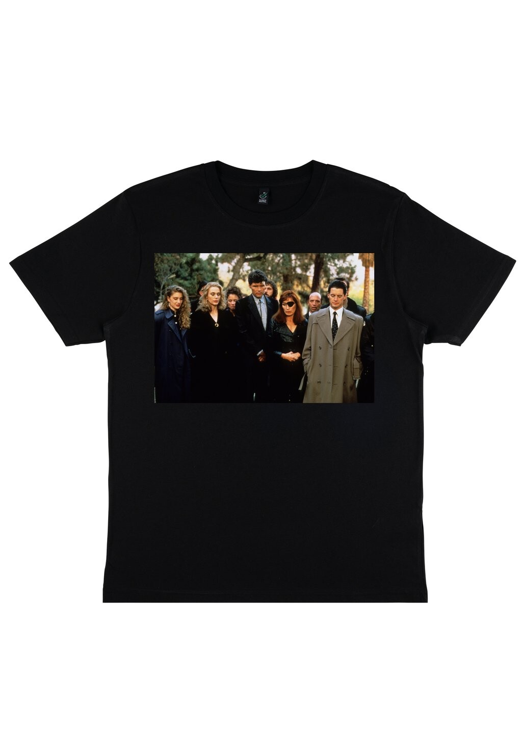 

Футболка с принтом TWIN PEAKS FUNERAL Henry Tiger, черный