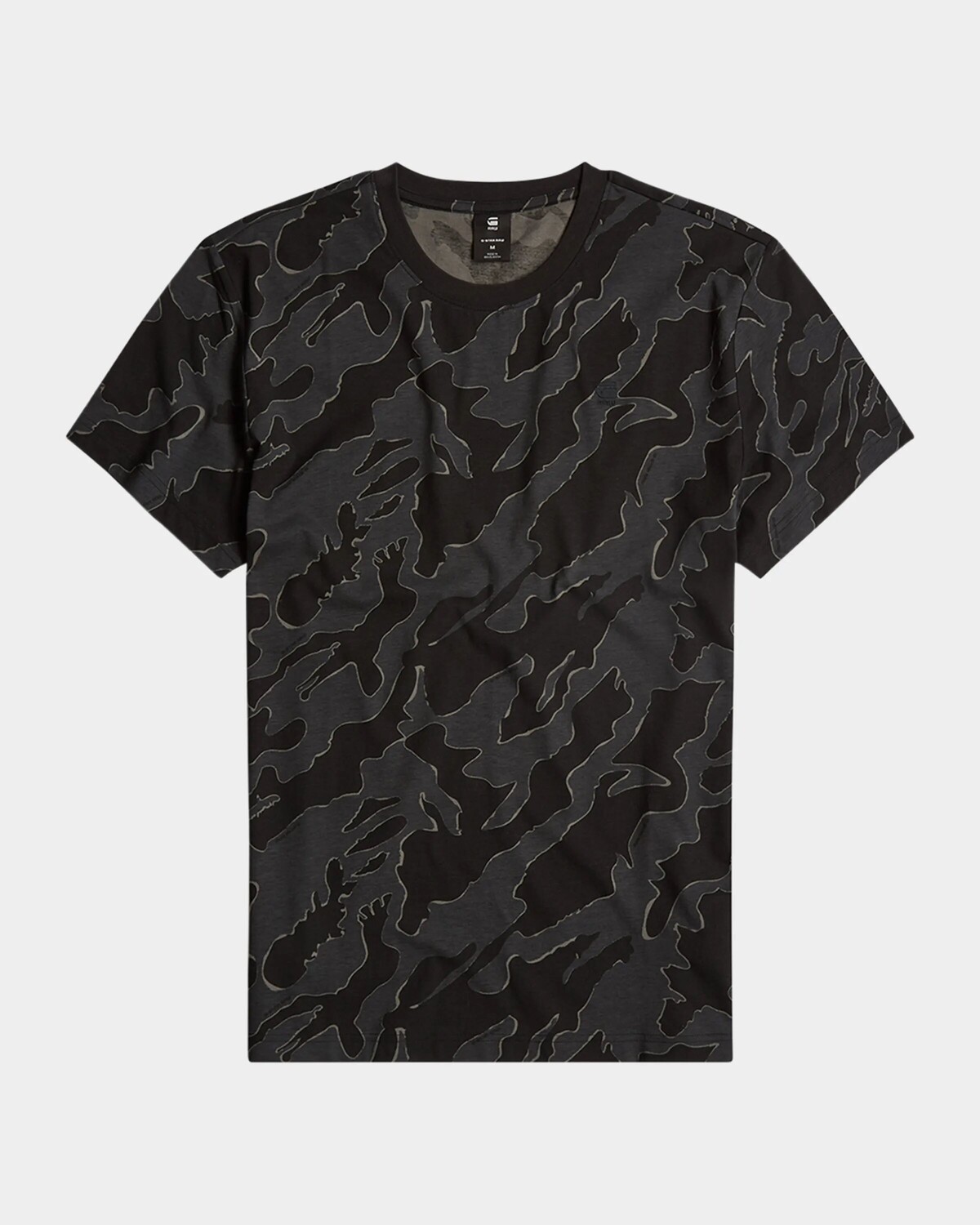 

Мужская футболка с камуфляжным принтом Island G-Star Raw, цвет Cloack Island Camo