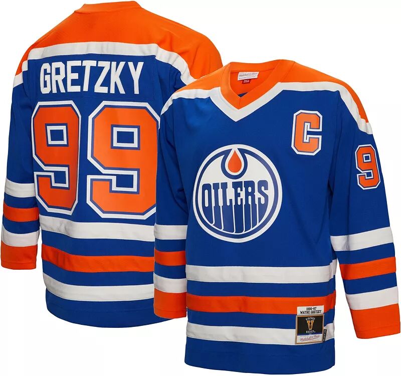 

Mitchell & Ness Эдмонтон Ойлерз Уэйн Гретцки # 99 '86 Джерси Blue Line