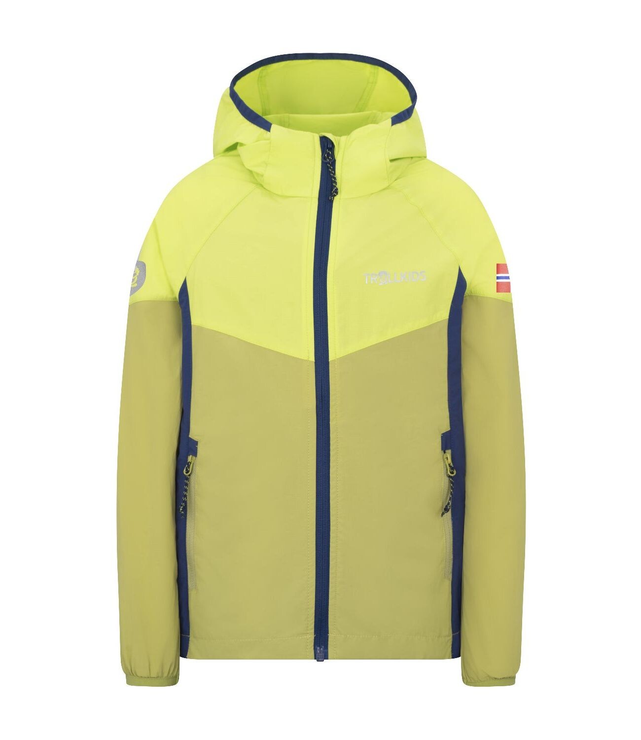 

Куртка Trollkids Windjacke Sira, цвет Hellgrün/Kiwigrün