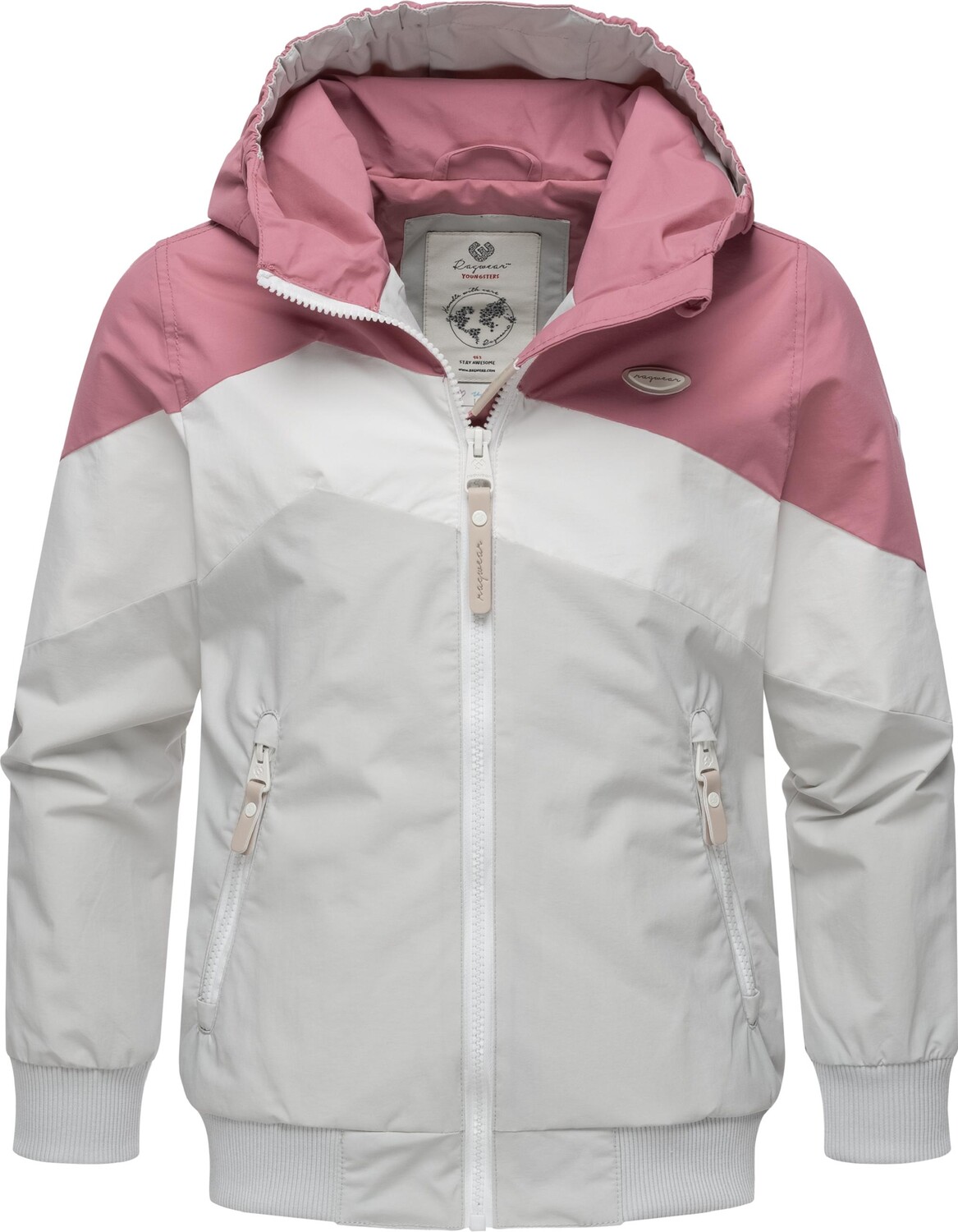 

Куртка ragwear Kristla Block, цвет Dusty Pink