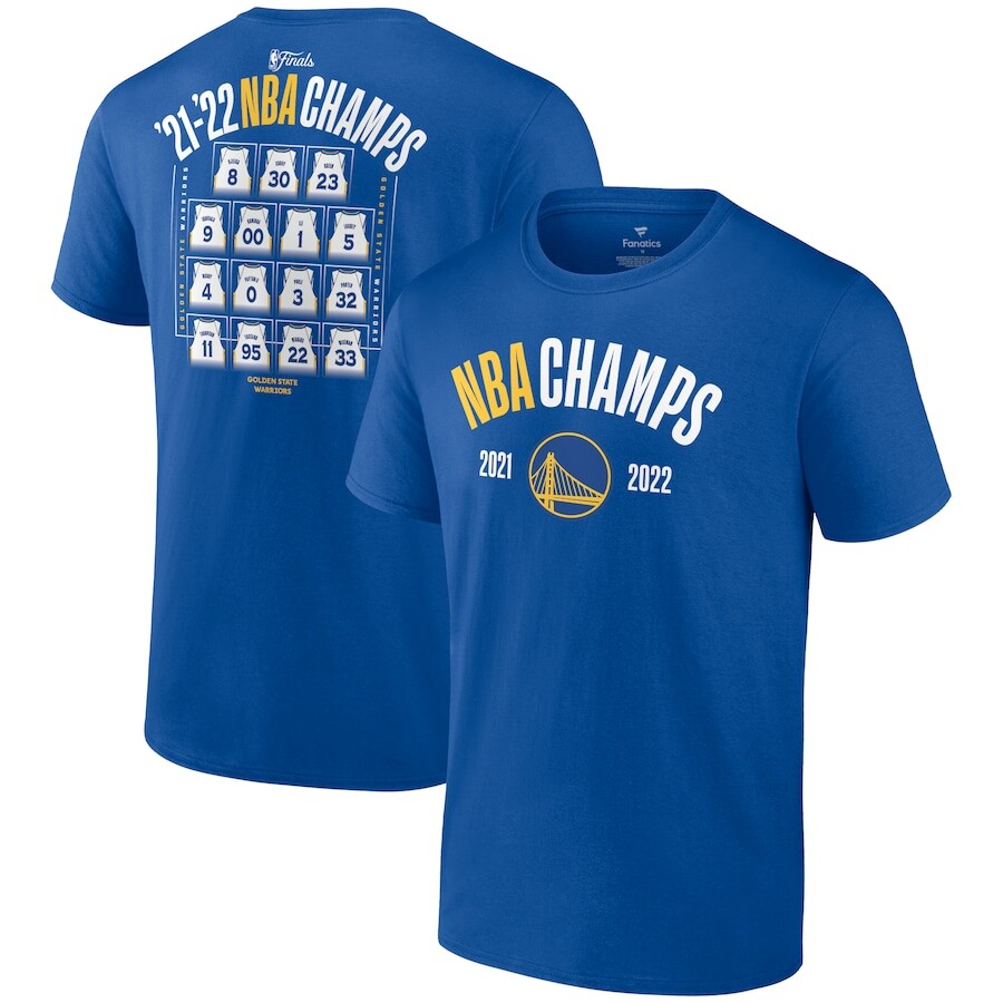 

Футболка с коротким рукавом Fanatics Branded Golden State Warriors, роял