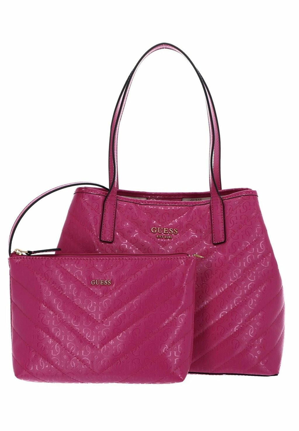 Сумка VIKKY Guess, цвет fuchsia