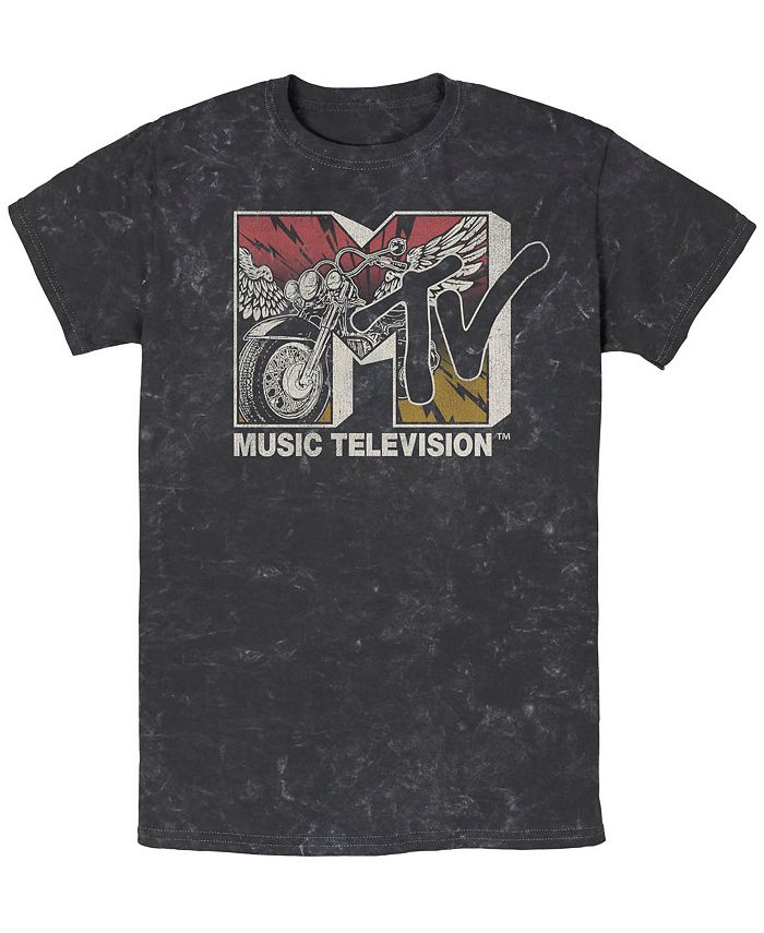 цена Мужская футболка с коротким рукавом MTV Music Ride Fifth Sun, черный