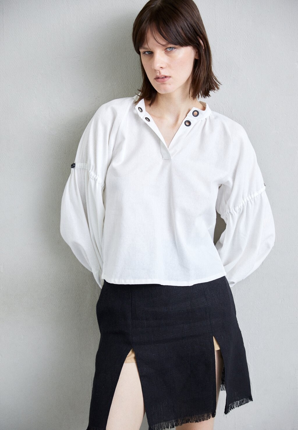 

Блузка BASIC BLOUSE SIYA, белый