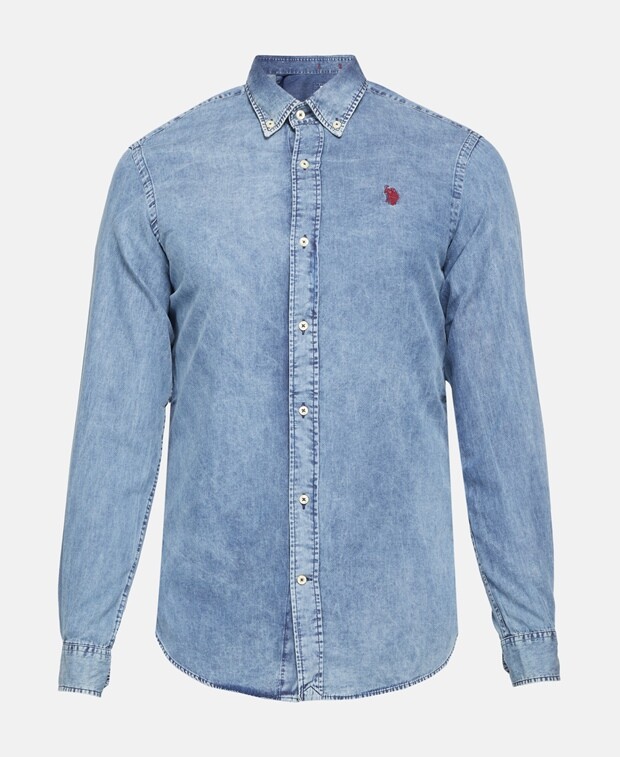 

Джинсовая куртка U.S. Polo Assn., синий