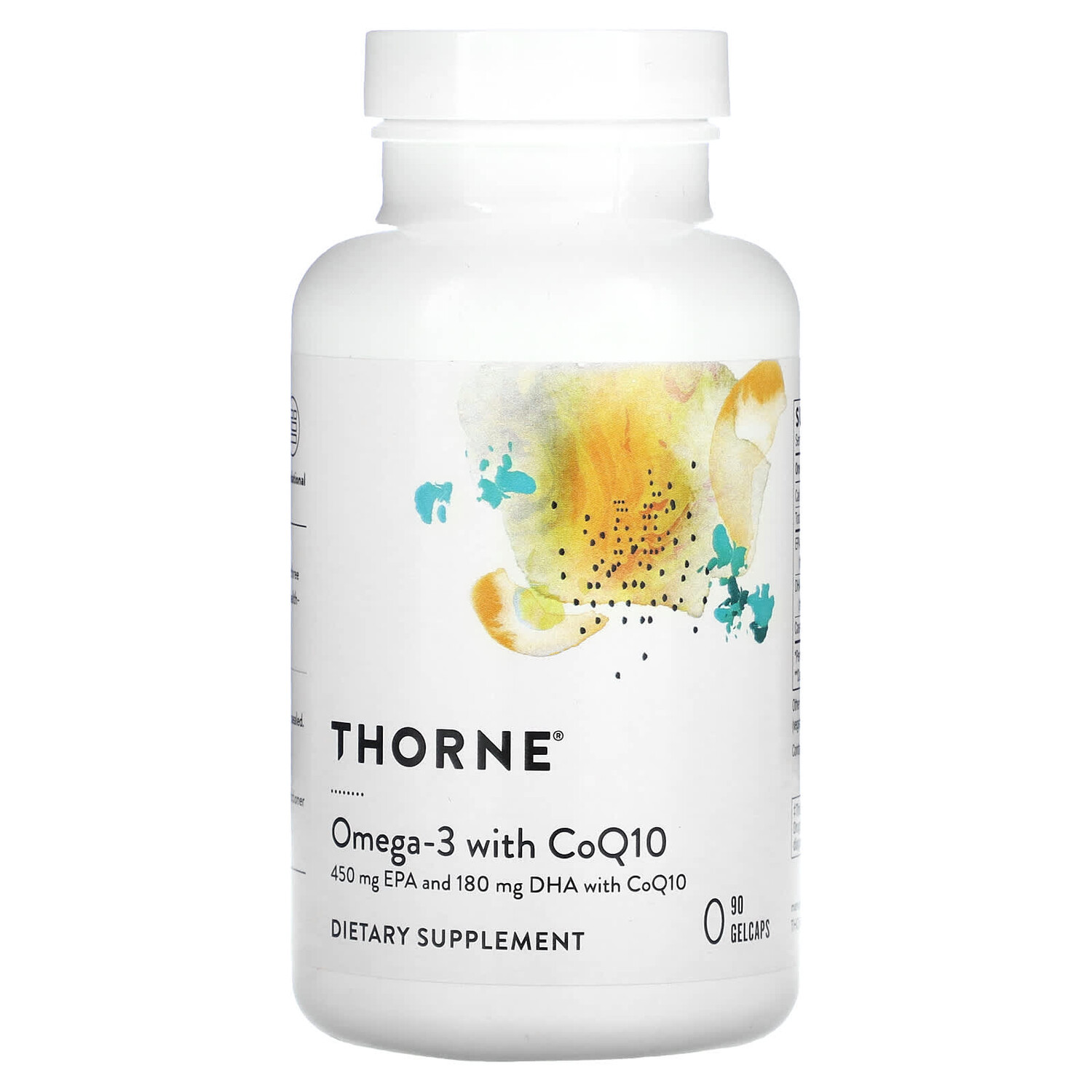 

Омега-3 с коэнзимом Q10, 90 желатиновых капсул, Thorne