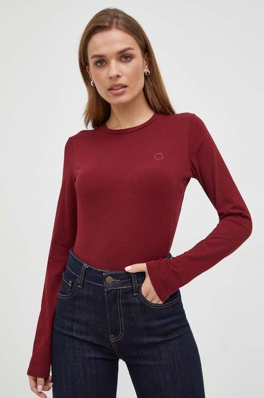 

Труссарди с длинным рукавом Trussardi, бордовый