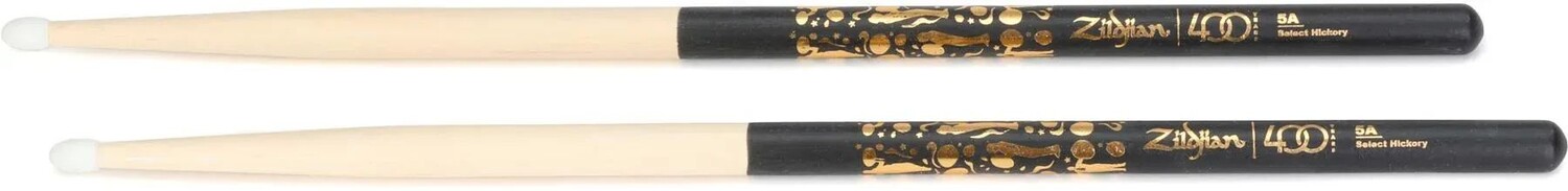 

Барабанные палочки Zildjian 400th Anniversary - 5A - нейлоновый наконечник для классических тарелок