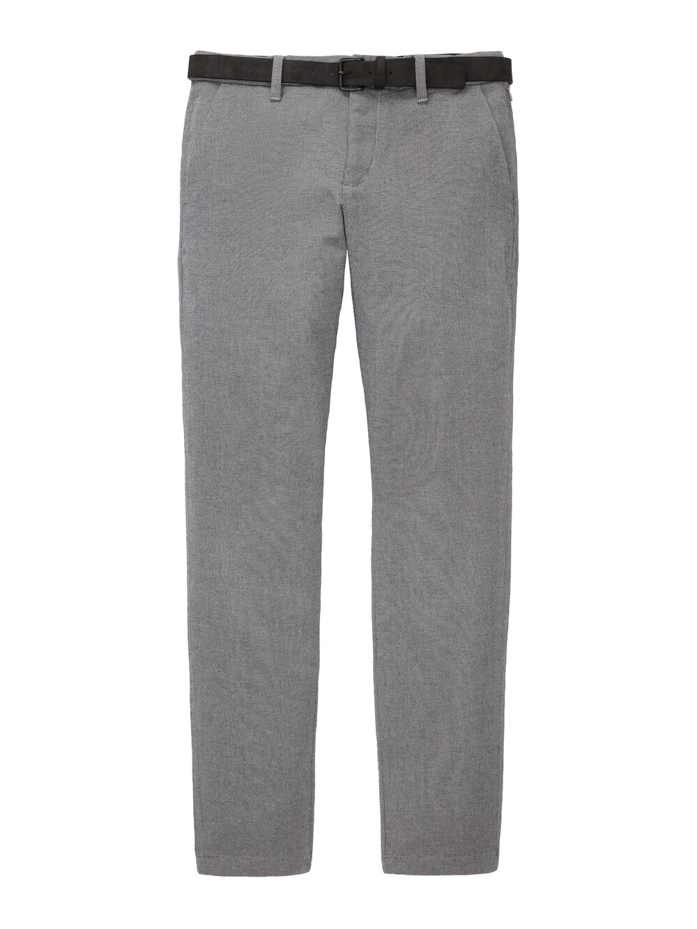 Брюки-чиносы узкого кроя Tom Tailor, серый тканевые брюки узкого кроя tom tailor denim серый