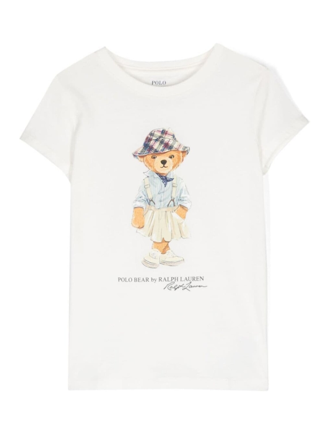 

Ralph Lauren Kids футболка из хлопка с принтом «Медвежонок Тедди», белый