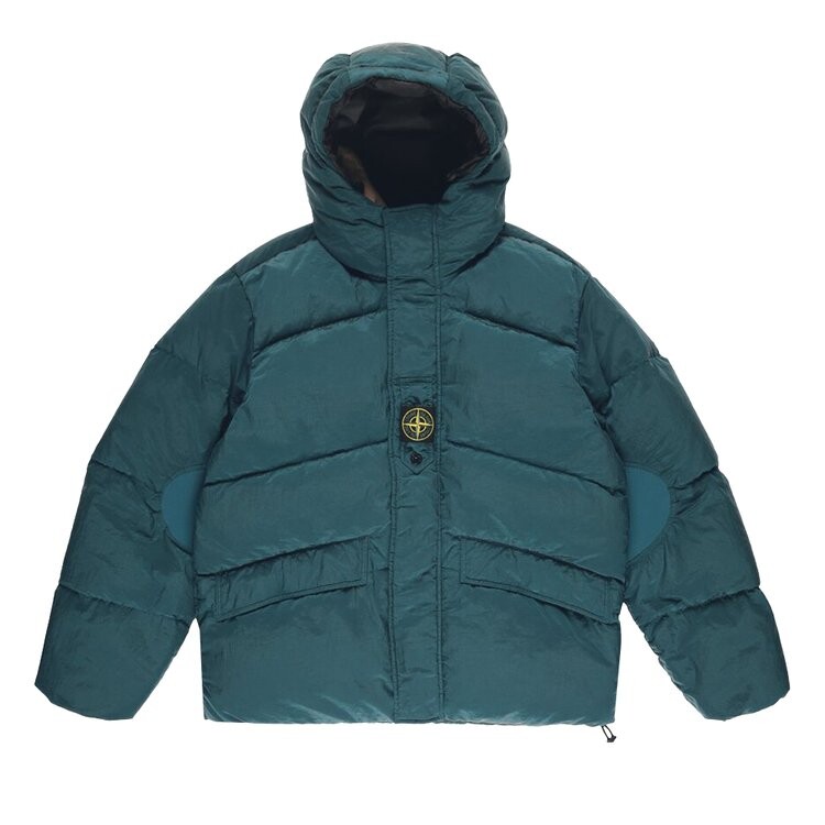 

Куртка Stone Island Real Down 'Petrol', зеленый
