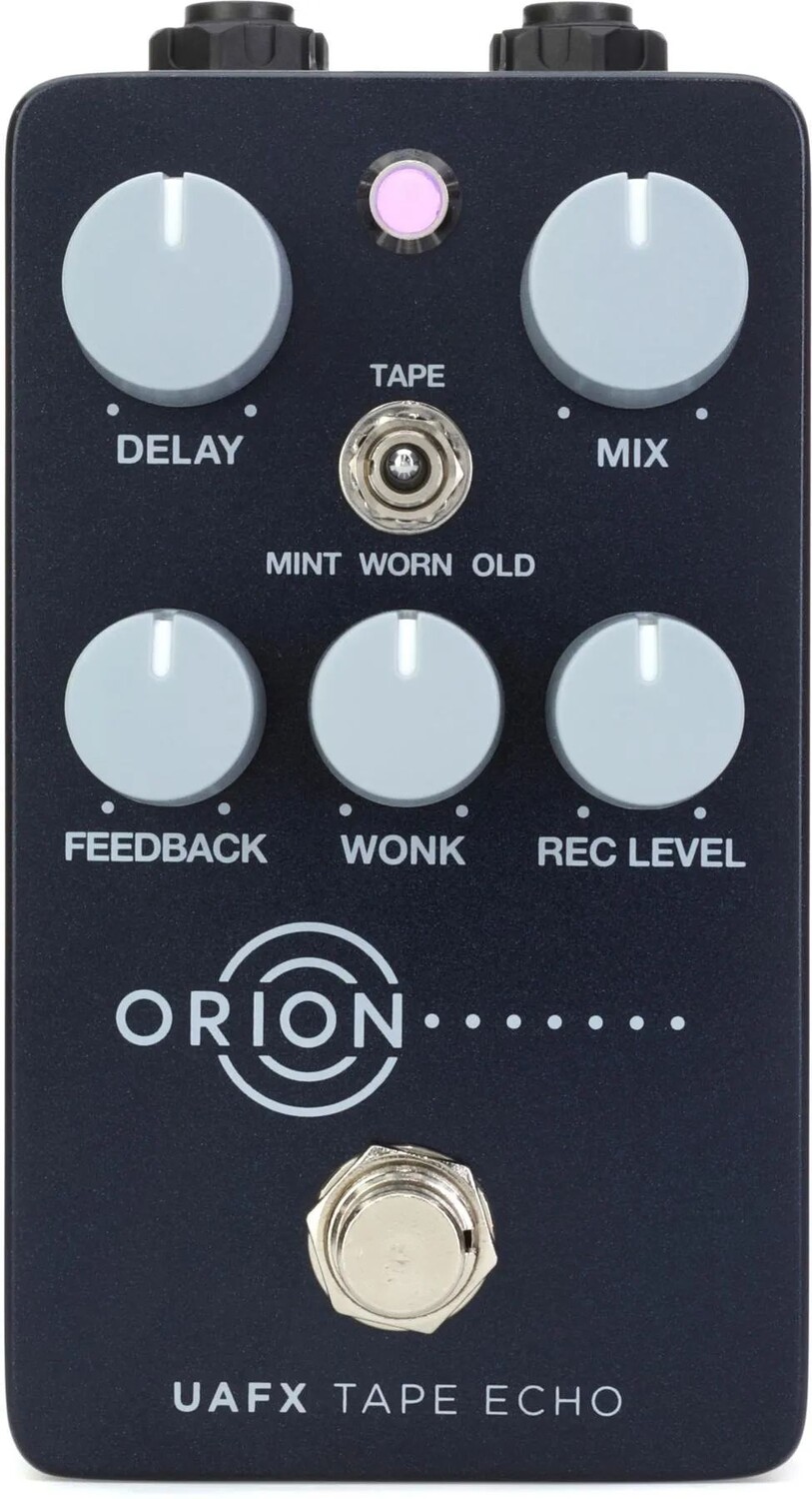 

Новая педаль Universal Audio UAFX Orion Tape Echo