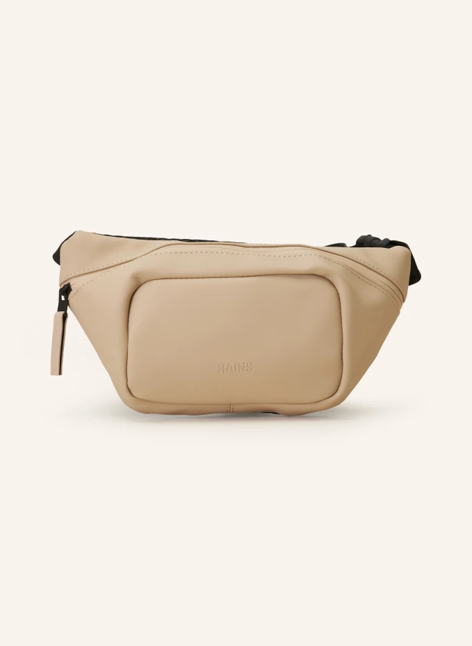 Поясная сумка bum bag mini Rains, коричневый