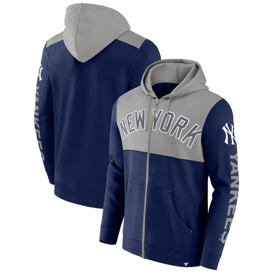 

Толстовка на молнии Fanatics Branded New York Yankees, нави