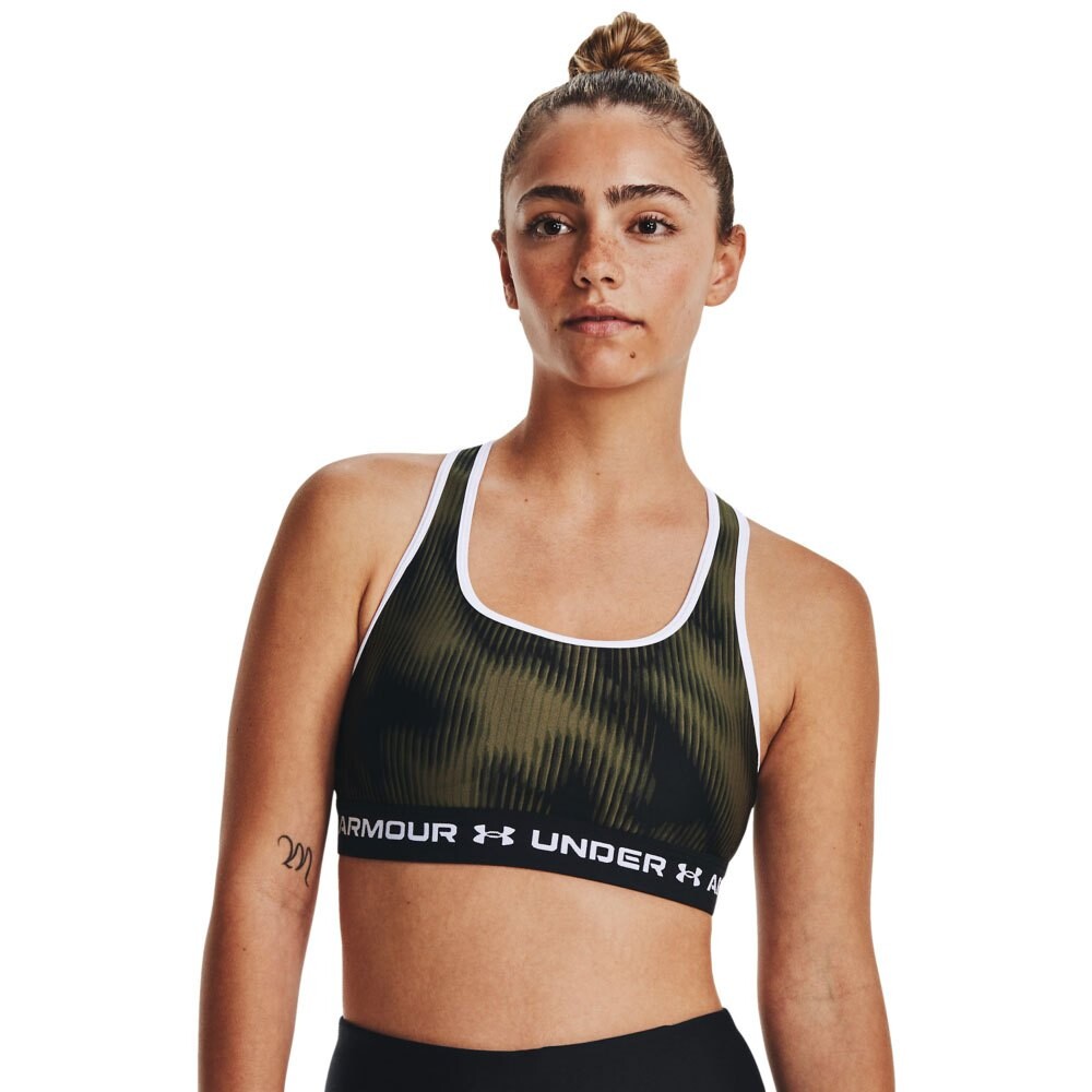 

Спортивный топ Under Armour Crossback, зеленый