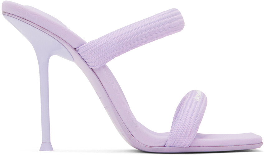 

Alexander Wang Фиолетовые босоножки на каблуке Julie
