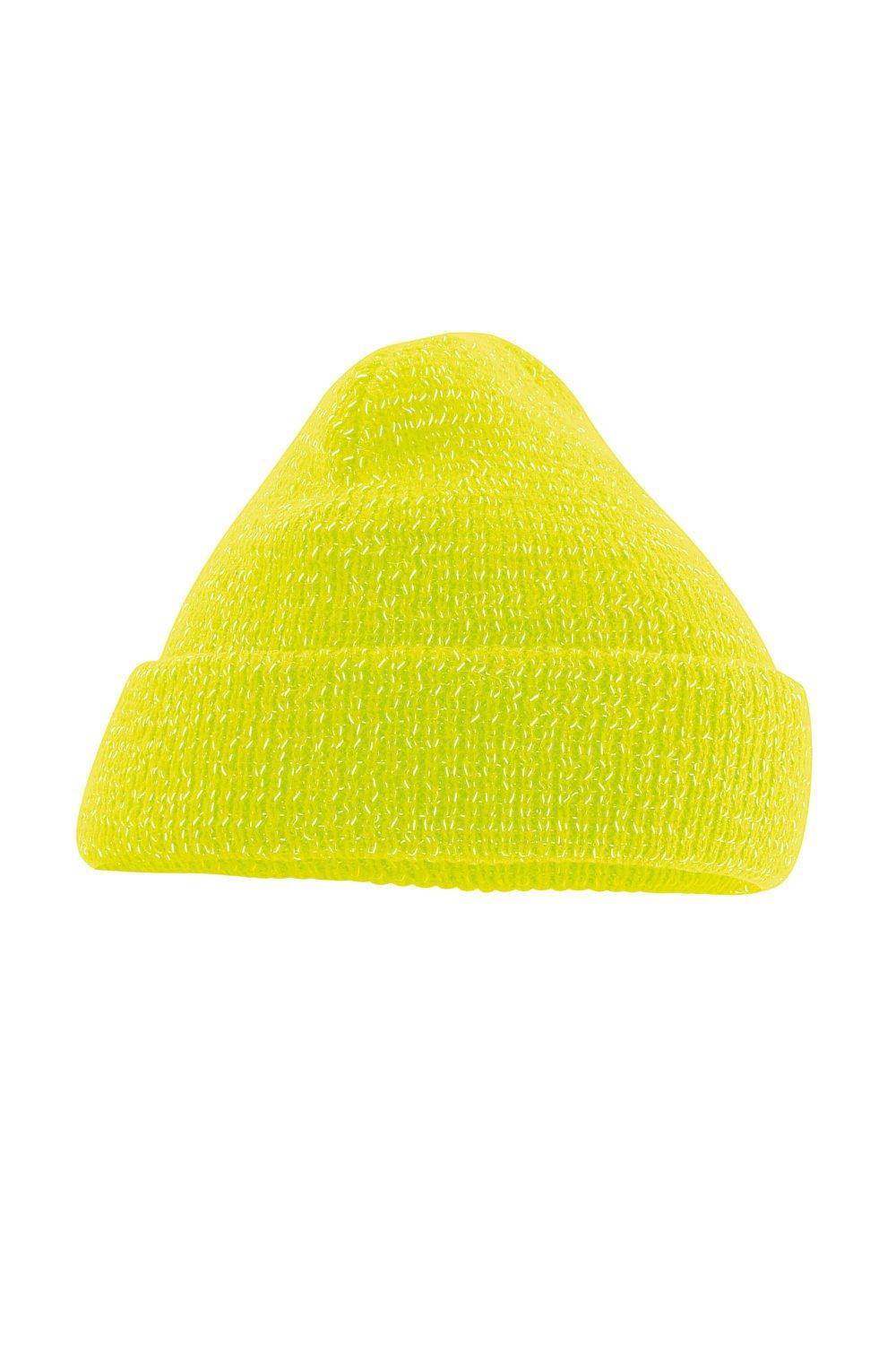 Светоотражающая шапка Beechfield, желтый