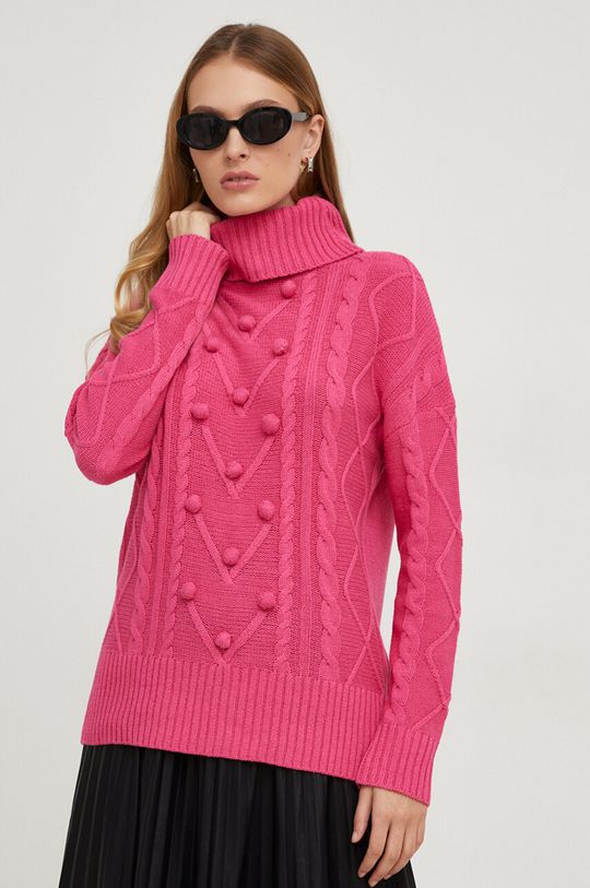 Лабораторный свитер Answear Lab, розовый