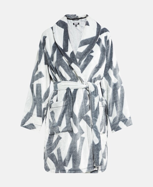 

Банный халат DKNY, серый