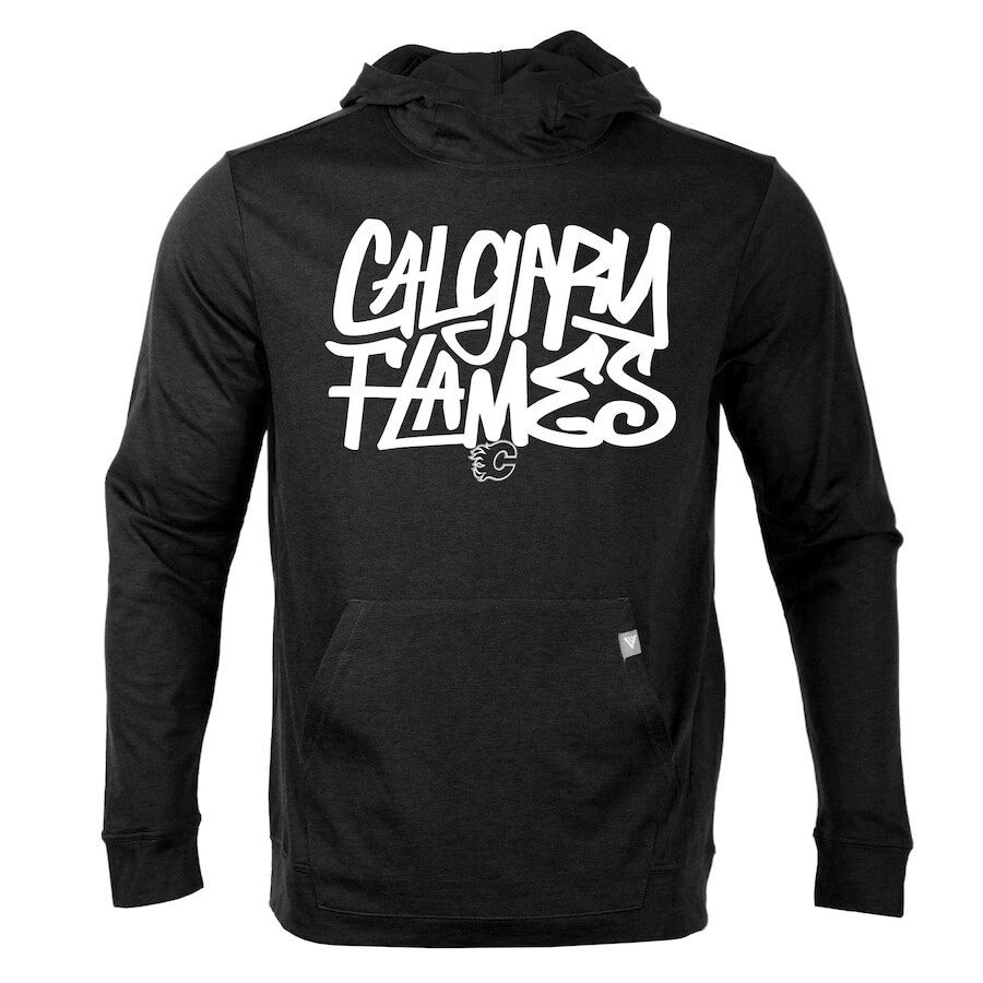 

Футболка с длинным рукавом Levelwear Calgary Flames, черный