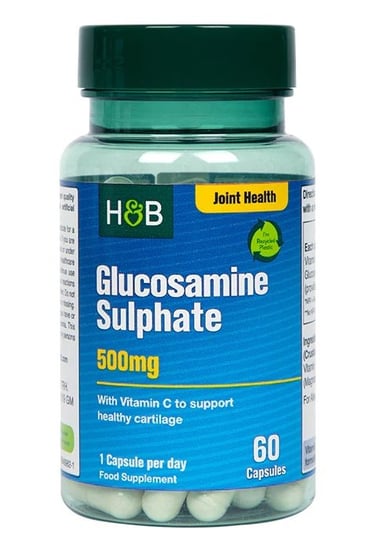 Holland  Barrett - Глюкозамин, сульфат глюкозамина, 500 мг, 60 капсул Inna marka