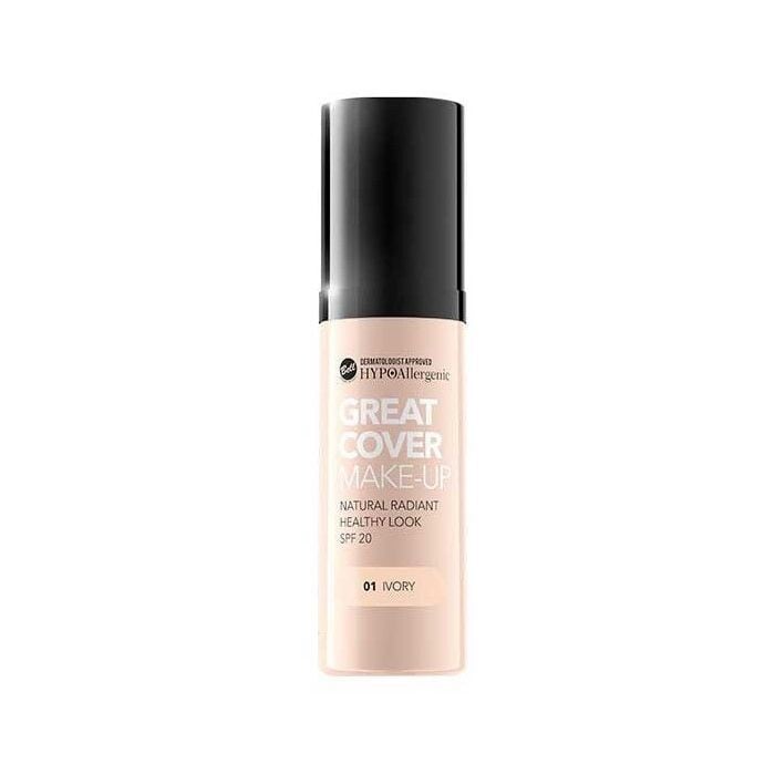 

Тональная основа Great Cover Base de Maquillaje Hipoalergénica SPF20 Bell, 05 Golden Beige