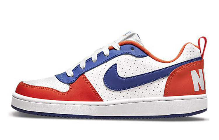 

Кроссовки Nike Court Borough Low GS для скейтбординга, белый / синий / оранжевый