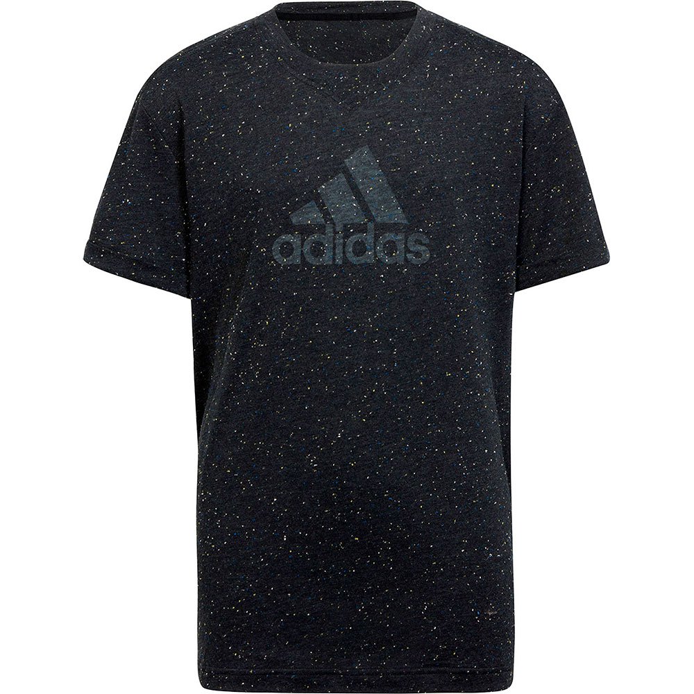 Футболка с коротким рукавом adidas Fi Bl, черный футболка с коротким рукавом adidas bl col черный