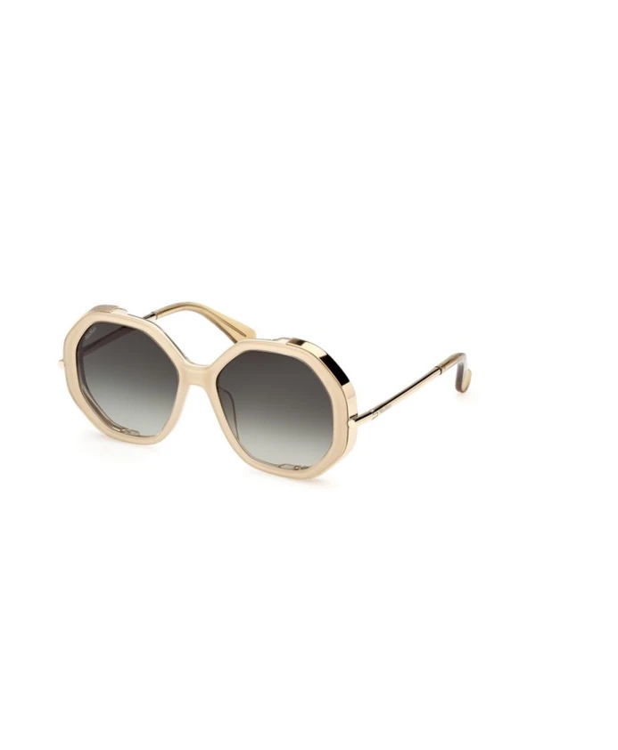 

Солнцезащитные очки цвета слоновой кости с градиентом mm0094 Max Mara, бежевый