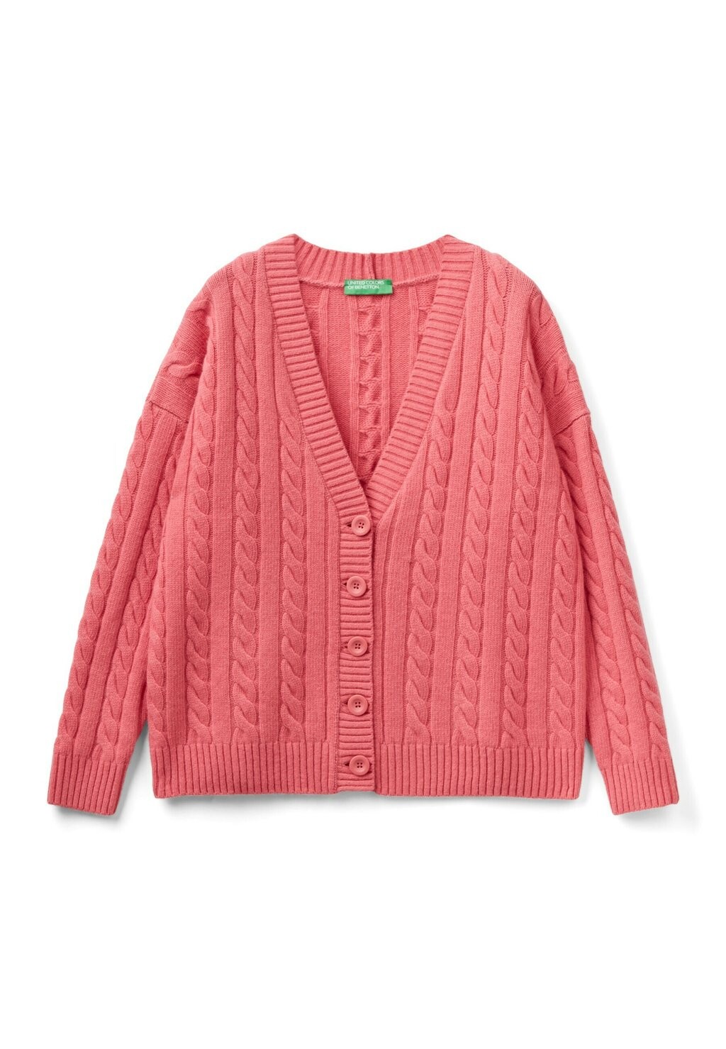

Кардиган United Colors of Benetton, розовый