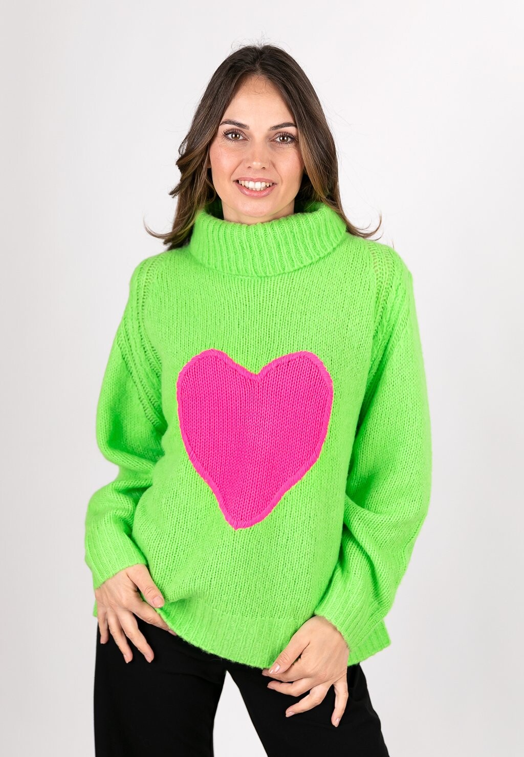 

Джемпер HEART Grace, бирюзовый