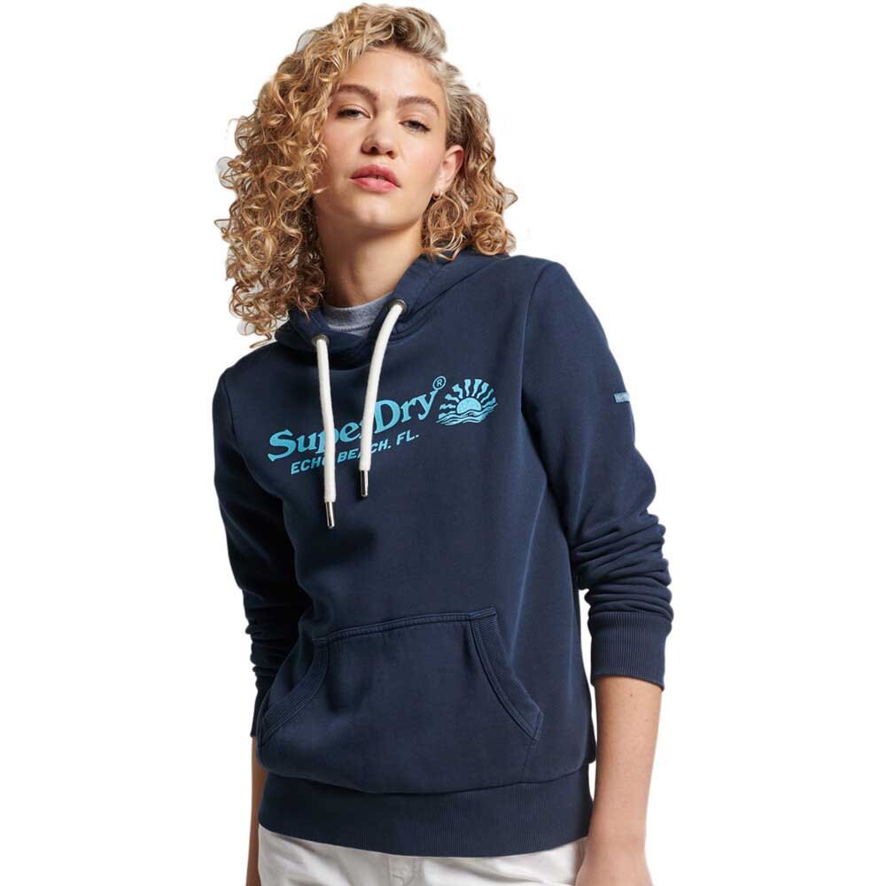 

Худи Superdry Vintage Venue, синий