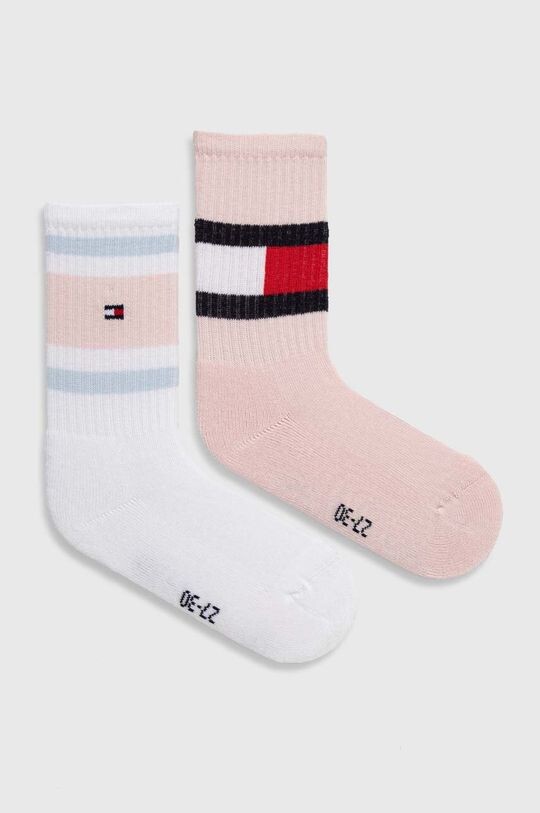 

Детские носки 2 шт. Tommy Hilfiger, розовый