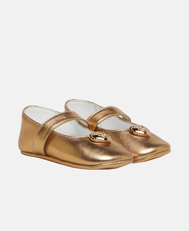 

Балетки Versace, золотой