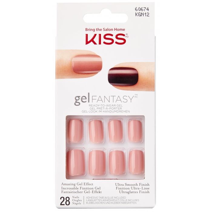 Накладные ногти Gel Fantasy Uñas Postizas Kiss, Ribbons цена и фото