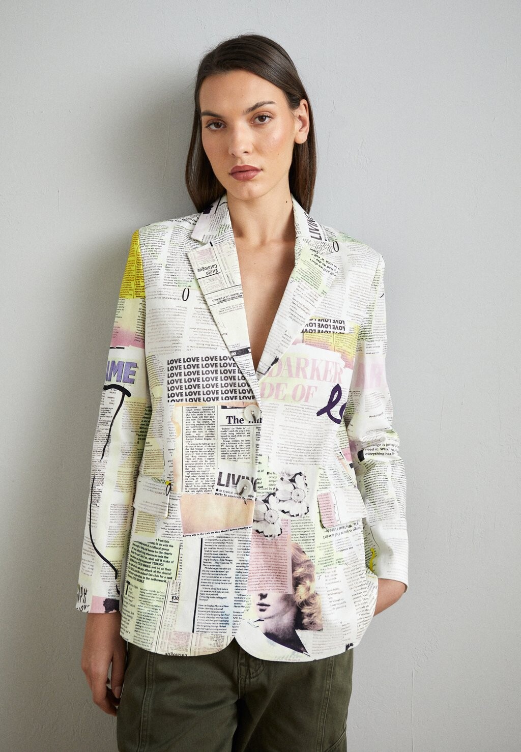 

Блейзер Desigual, белый
