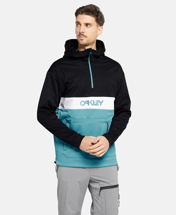 

Худи с капюшоном Oakley, лазурный синий