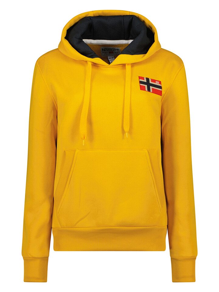 

Толстовка Geographical Norway Hoodie Genifer, цвет Senf