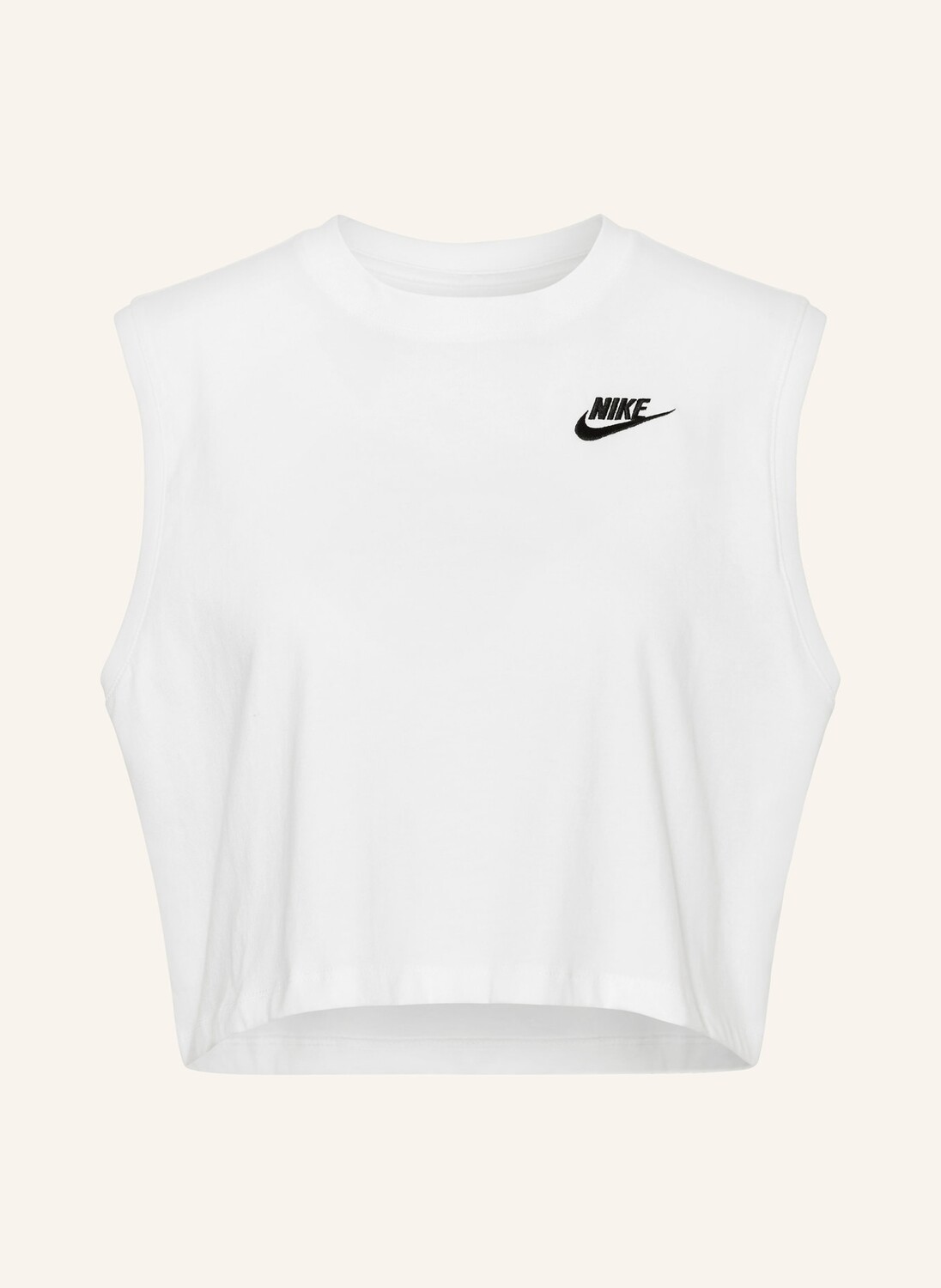 

Клуб спортивной одежды с укороченными топами Nike, белый