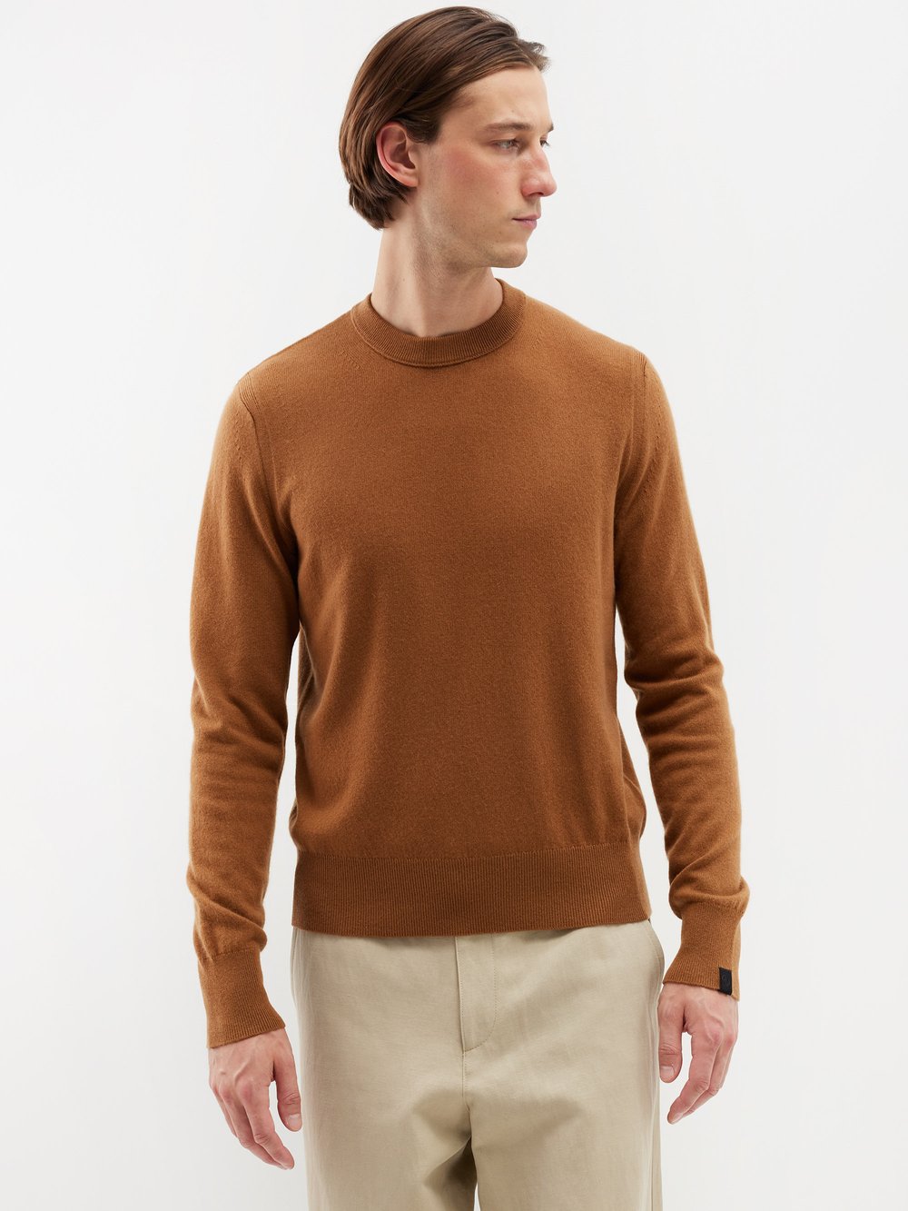 цена Кашемировый свитер harding Rag & Bone, коричневый