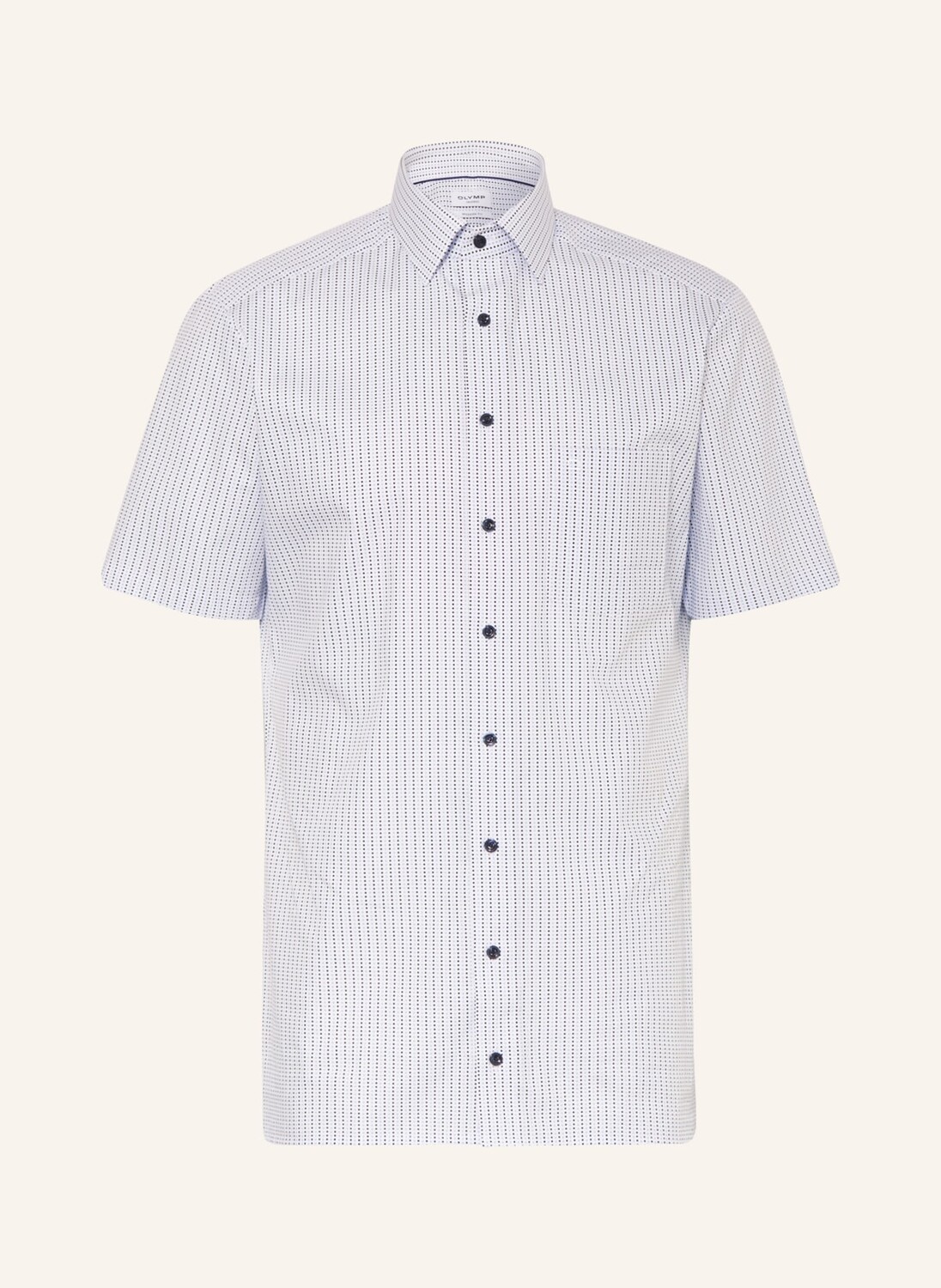 

Рубашка OLYMP Kurzarm-Tendenz modern fit, синий