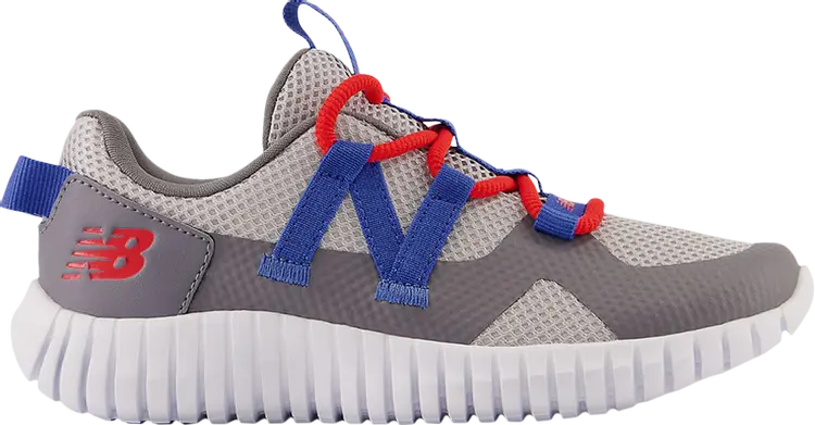 

Кроссовки Playgruv v2 Bungee Little Kid 'Grey True Red', серый