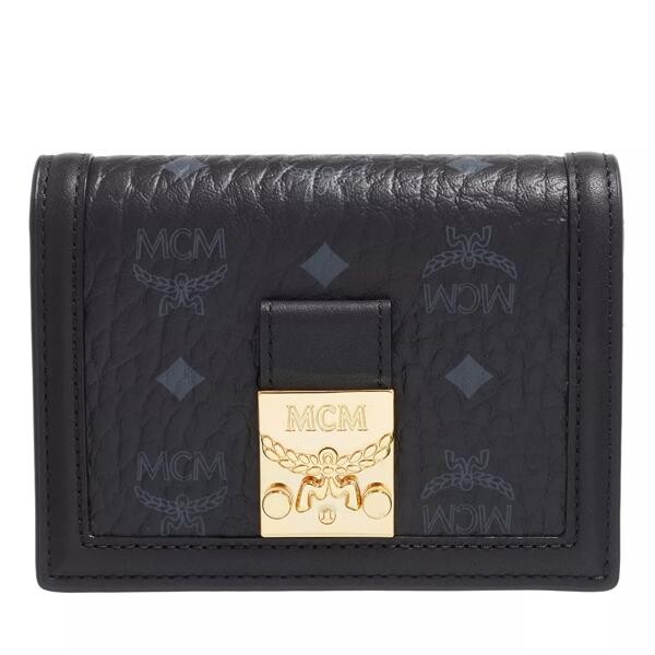 

Кошелек tracy flap wallet/tri-fold mini Mcm, черный