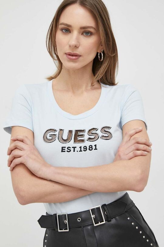 

Футболки Guess, синий